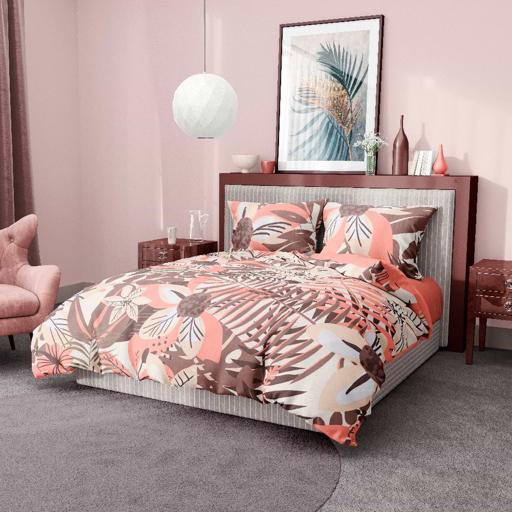 Комплект постільної білизни DAISY Floral Story 200х220 - Фото 1