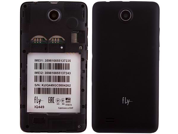 Фото - Смартфон Fly IQ449 Pronto Black
