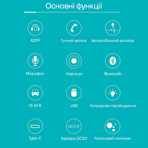 Фото - FM модулятор INSPIRE T66RGB