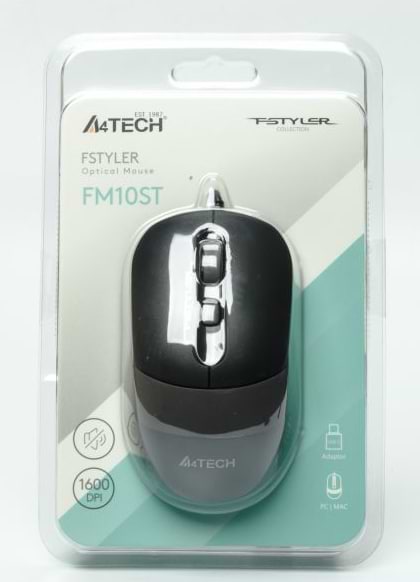 Фото - Мышь проводная A4tech Fstyler FM10ST Grey