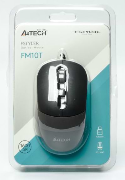 Фото - Миша дротова A4tech FM10T Grey
