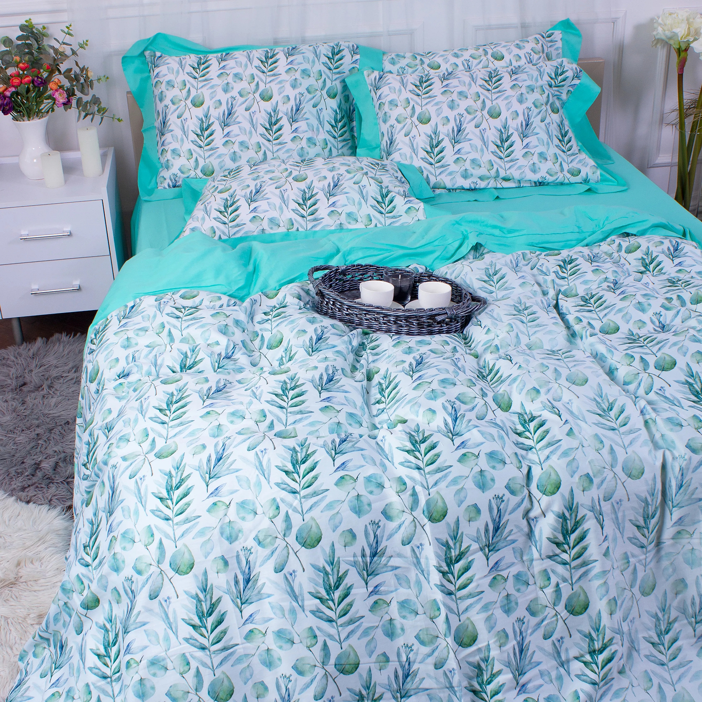 Комплект постільної білизни MirSon Elit Kathalina 143х210 (2200006847694)