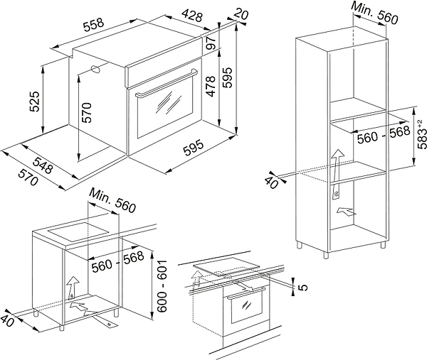 Фото - Духовой шкаф электрический Franke FMA 86 H BK (116.0606.098)