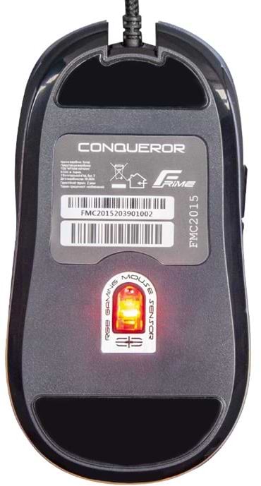 Фото - Миша дротова ігрова Frime Conqueror Black USB (FMC2015)