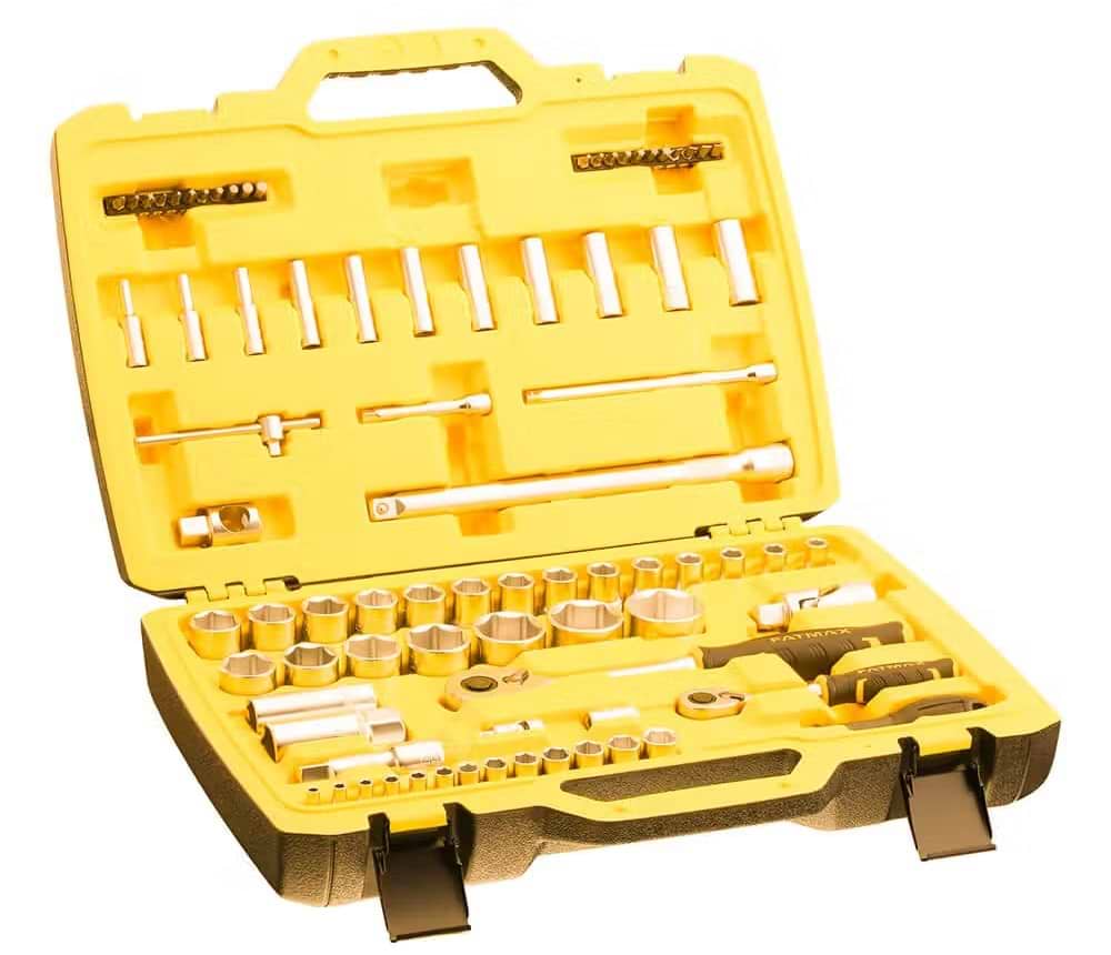 Набір торцевих голівок Stanley 1/4", 1/2" 81 шт. (FMMT82826-1)