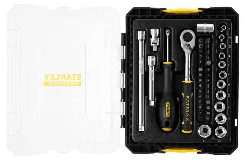 Набір торцевих голівок Stanley 1/4" FATMAX Maxi Drive 48 шт. (FMMT98101-0)