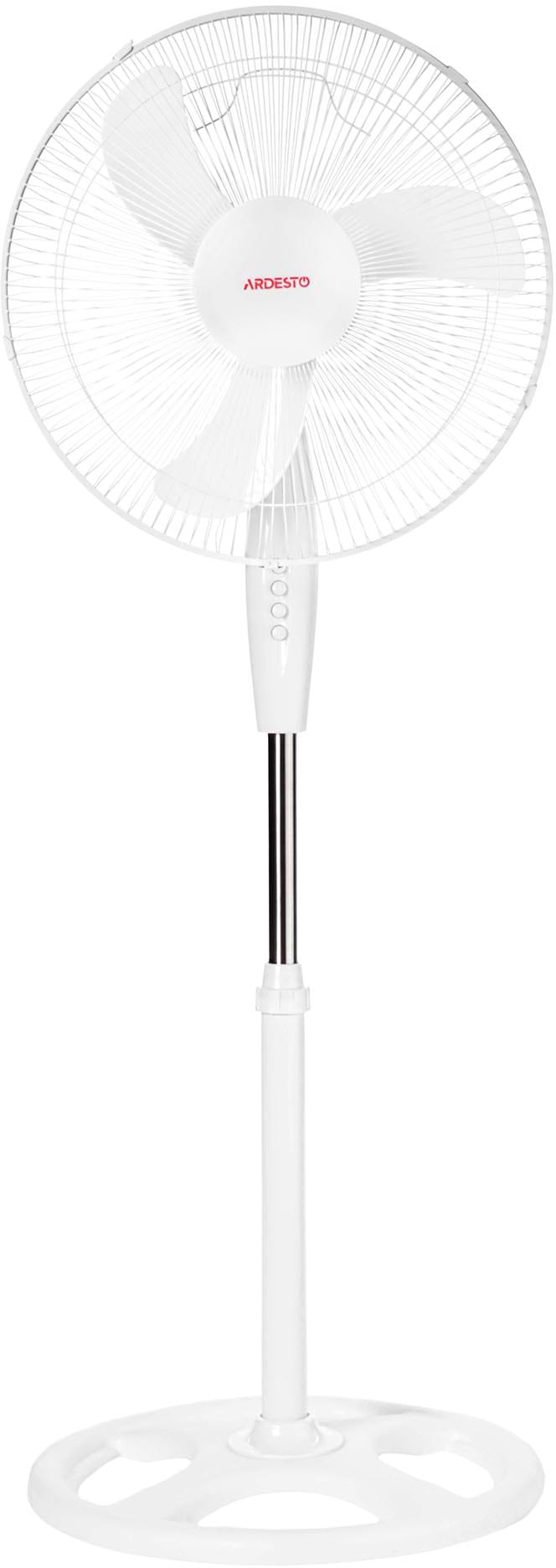 Вентилятор підлоговий Ardesto FN-1608RW White - Фото 1