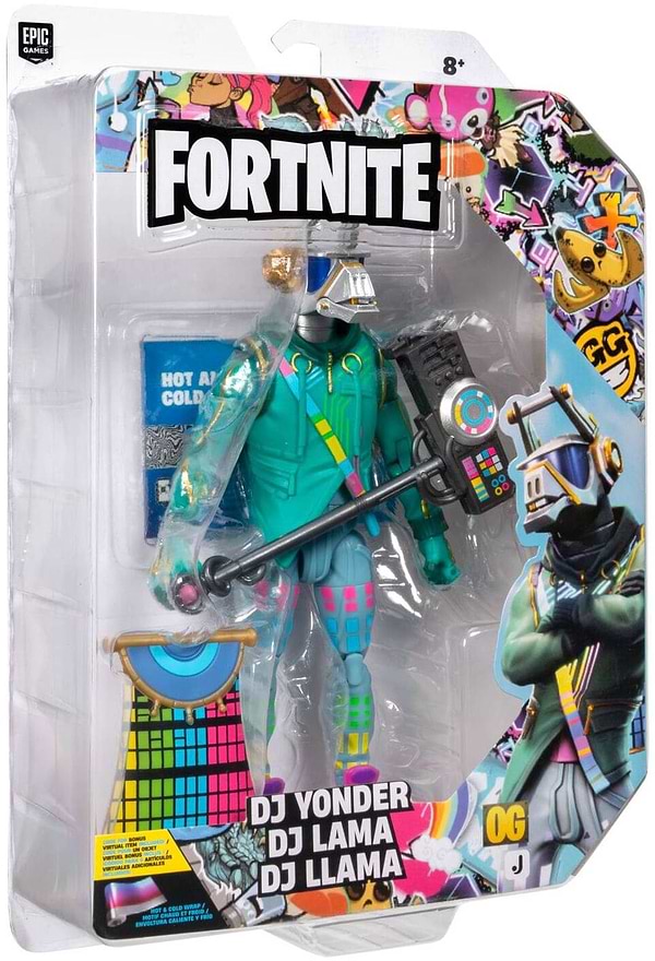 Фото - Коллекционная фигурка Fortnite Legendary Series DJ Yonder 15 см (FNT1605)