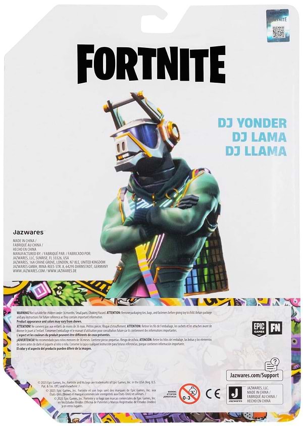 Фото - Коллекционная фигурка Fortnite Legendary Series DJ Yonder 15 см (FNT1605)