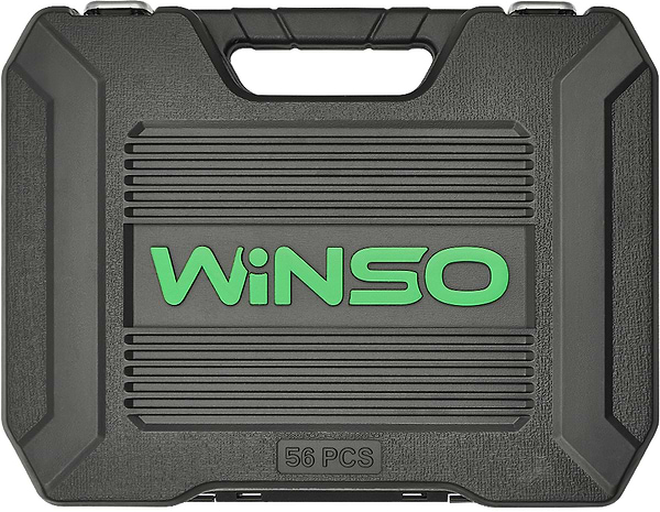 Фото - Набор инструментов Winso в кейсе Pro 56 шт. (924056)