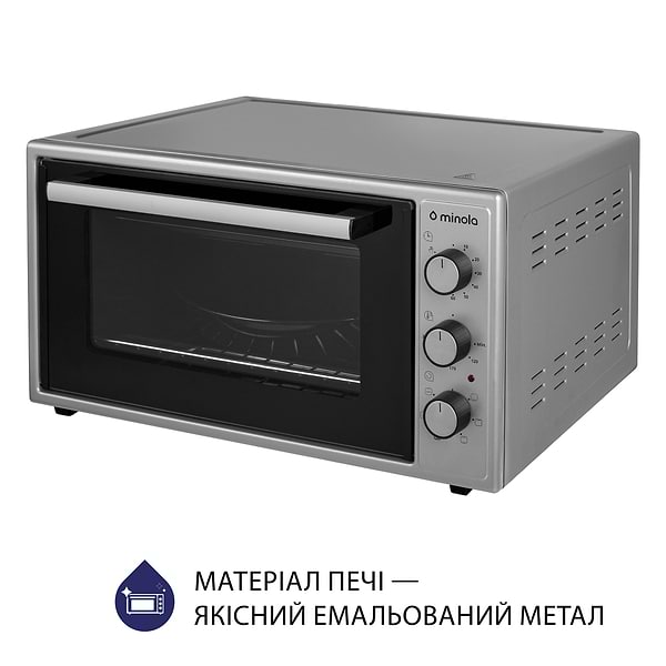 Фото - Уценка - Печь электрическая Minola FOET 4815 GR
