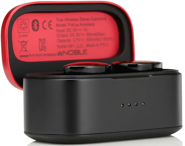 Фото - Наушники вкладыши беспроводные TWS Noble Audio FoKus Amadeus Red