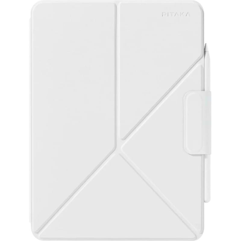 Чехол для планшета Pitaka MagEZ Case Folio 2 White for iPad Pro 11" M4 (FOL2402P) - Фото 1