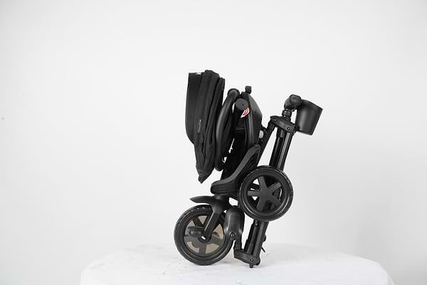 Фото - Триколісний велосипед Qplay Nova Niello Black (S700-12 Nova+ Eva)