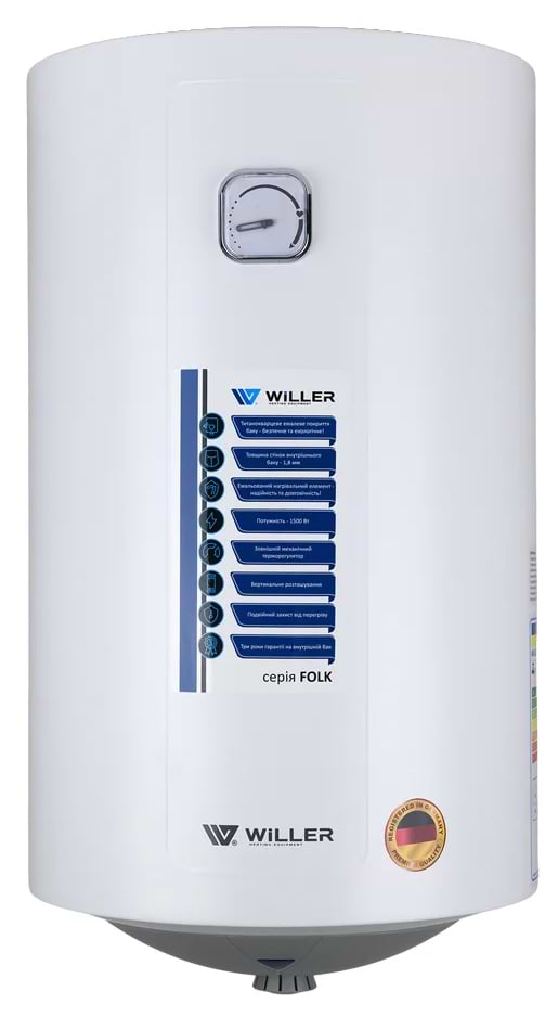 Водонагреватель Willer EV80R-FOLK - Фото 1