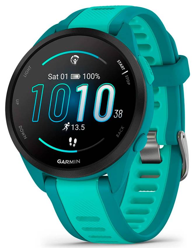 Смарт-часы Garmin Forerunner 165 Music Turquoise/Aqua (010-02863-32) - Фото 1