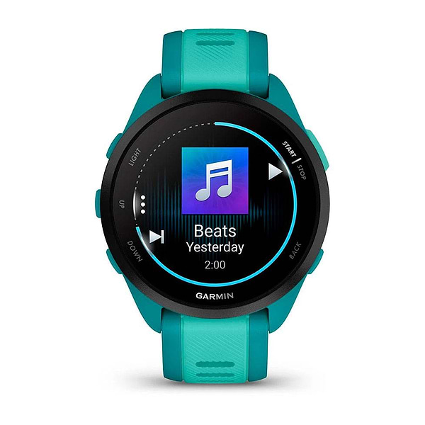 Фото - Смарт-годинник Garmin Forerunner 165 Music Turquoise/Aqua (010-02863-32)