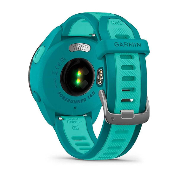 Фото - Смарт-годинник Garmin Forerunner 165 Music Turquoise/Aqua (010-02863-32)