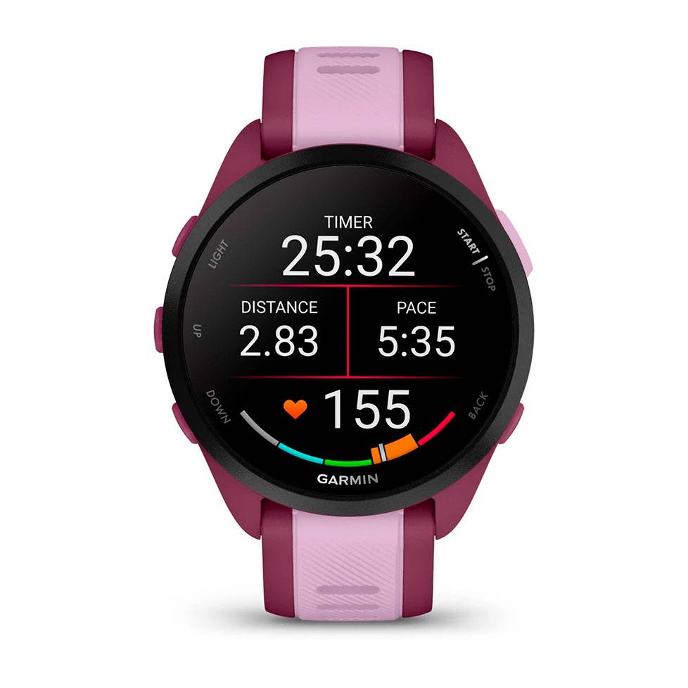 Фото - Смарт-годинник Garmin Forerunner 165 Music Berry/Lilac (010-02863-33)