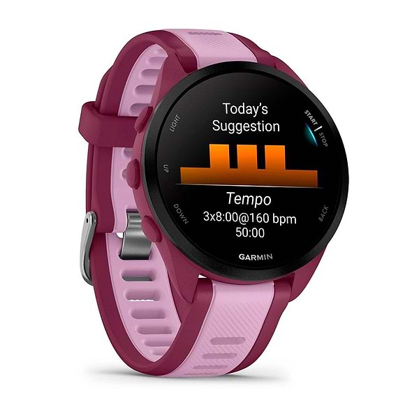 Фото - Смарт-годинник Garmin Forerunner 165 Music Berry/Lilac (010-02863-33)