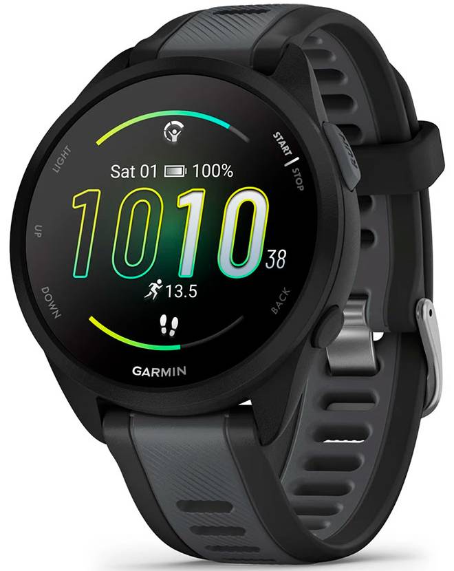 Смарт-годинник Garmin Forerunner 165 Music Black/Slate Grey (010-02863-30) - Фото 1
