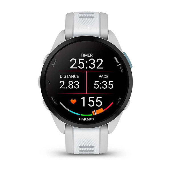 Фото - Смарт-годинник Garmin Forerunner 165 Music Mist Grey/Whitestone (010-02863-31)