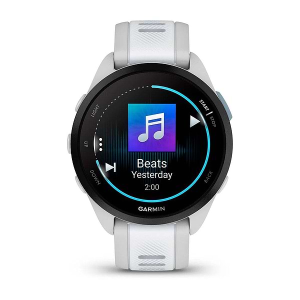 Фото - Смарт-годинник Garmin Forerunner 165 Music Mist Grey/Whitestone (010-02863-31)