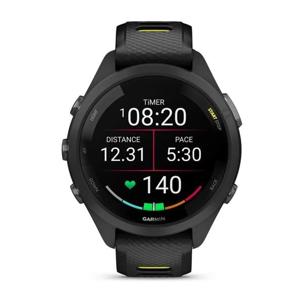 Фото - Смарт-годинник Garmin Forerunner 265S Black (010-02810-13)