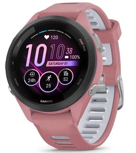 Смарт-часы Garmin Forerunner 265S Pink (010-02810-15) - Фото 1
