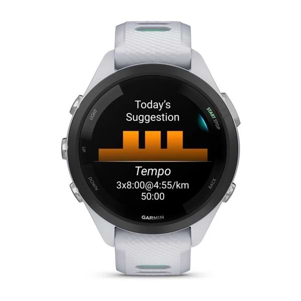 Фото - Смарт-годинник Garmin Forerunner 265S Whitestone (010-02810-14)