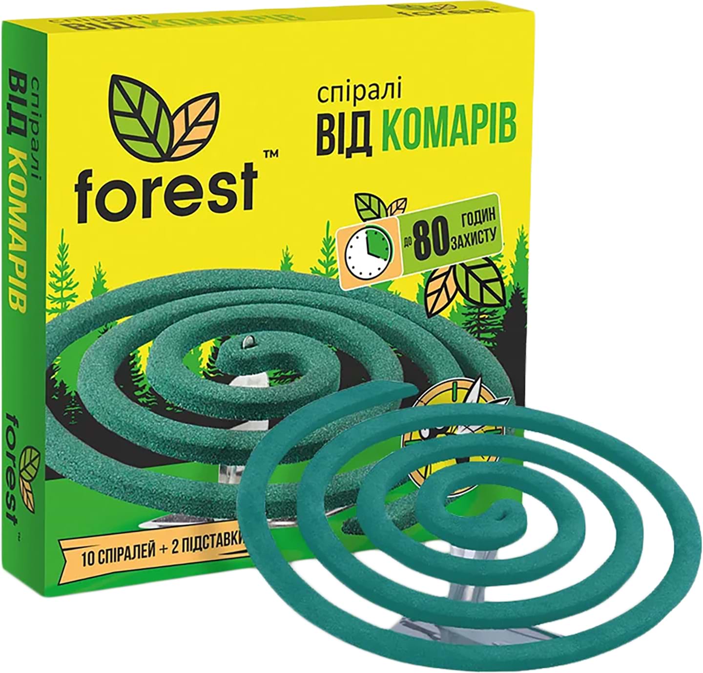Спираль от насекомых Forest от комаров 10 шт. (FR24425)