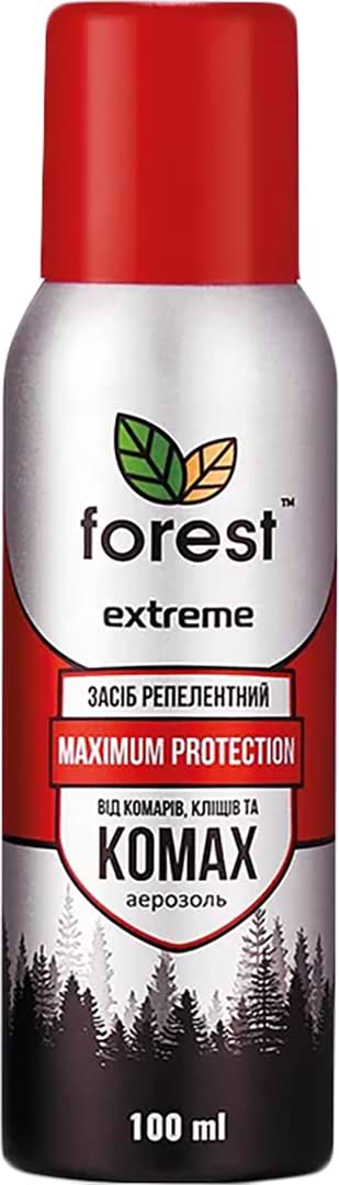 Фото - Спрей от насекомых Forest репеллент Extreme от всех летающих и ползающих насекомых 100 м (FR00280)