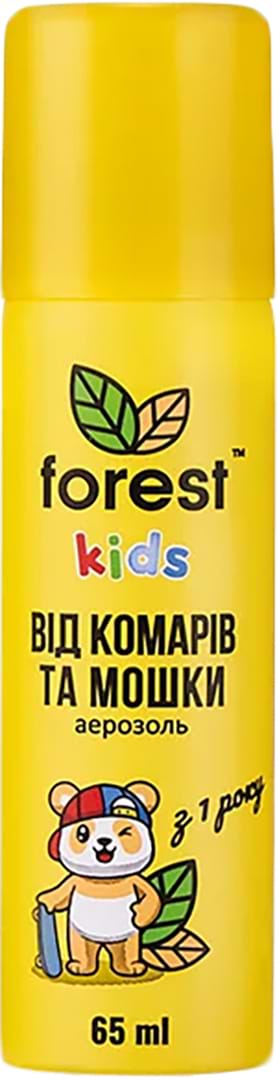 Фото - Спрей від комарів для дітей Forest репелент Kids від мошки 65 мл (FR00457)