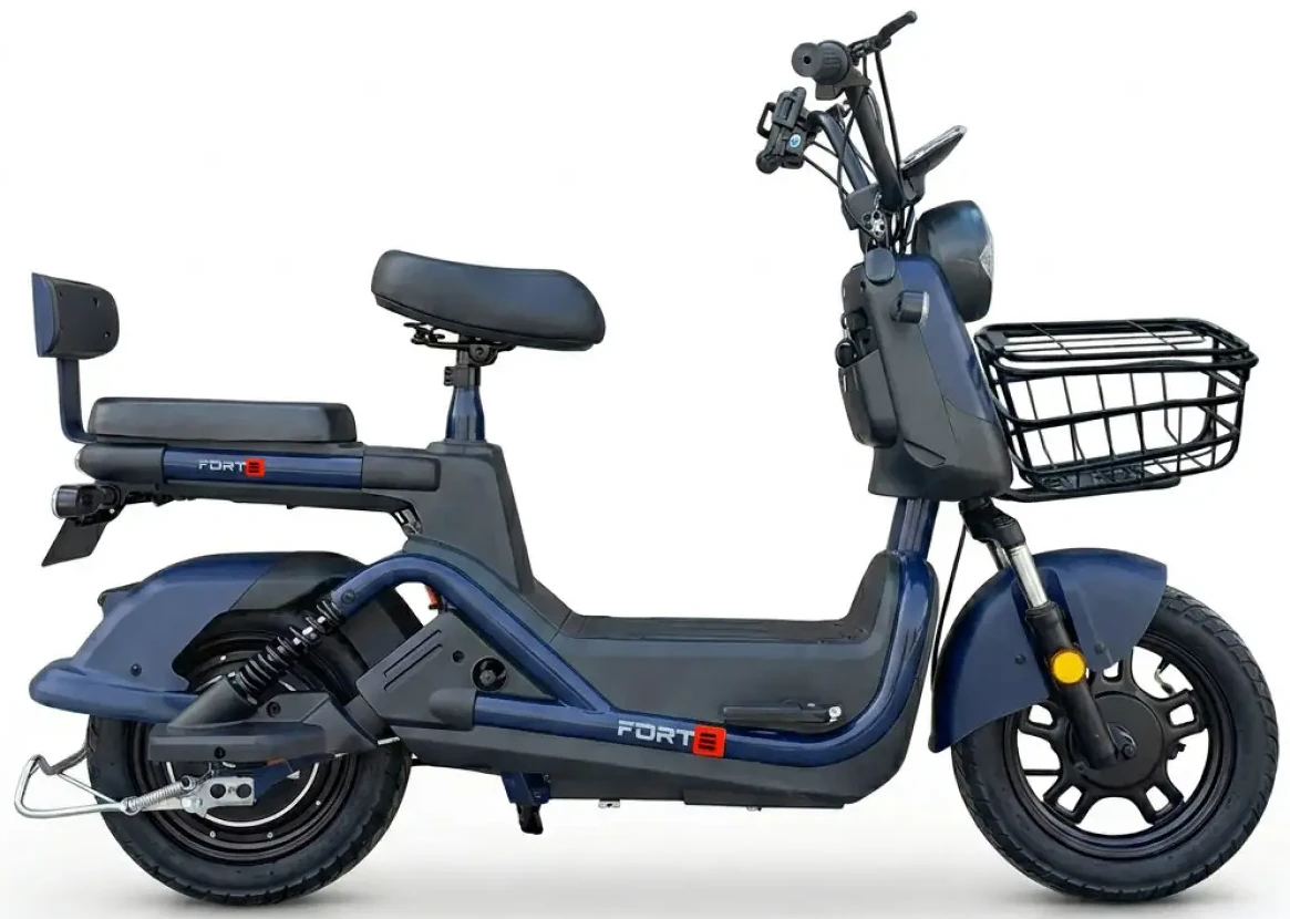 Електроскутер Forte RITM Dark Blue (+Акумулятор 12V20A/25А 5шт)