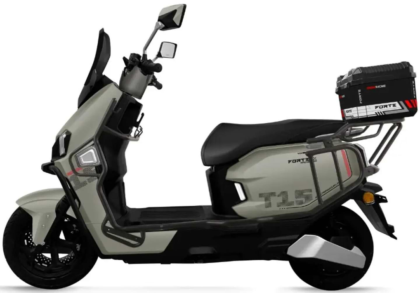 Электроскутер Forte T15 Black/Gray