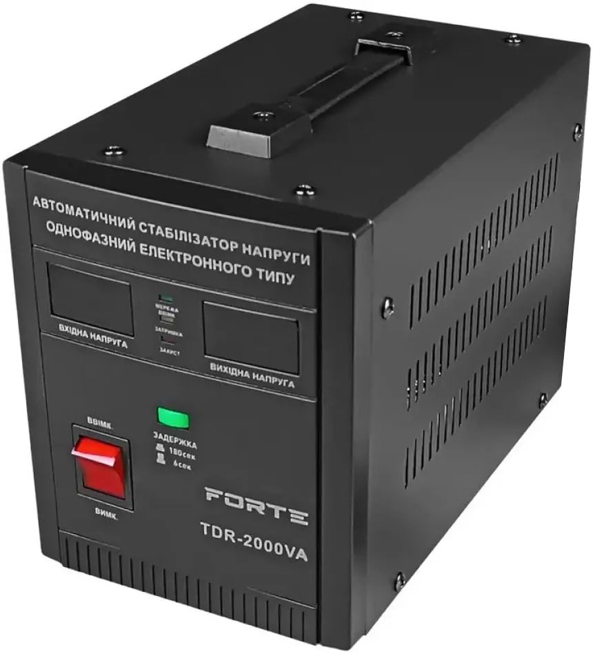 Стабілізатор напруги Forte TDR-2000VA - Фото 1