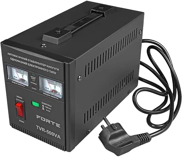 Фото - Стабілізатор напруги Forte TVR-500VA