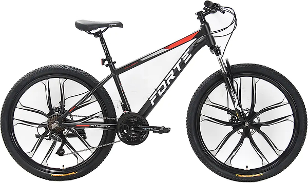 Фото - Двухколёсный велосипед Forte FALCON (25.2717-04S) black