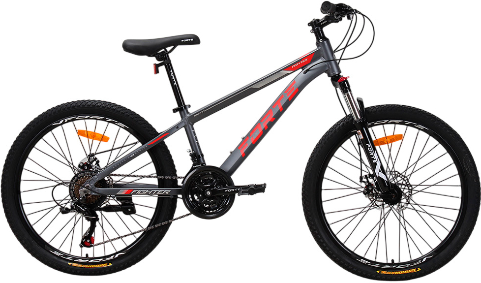 Двухколёсный велосипед Forte FIGHTER 26.2412-01S Gray