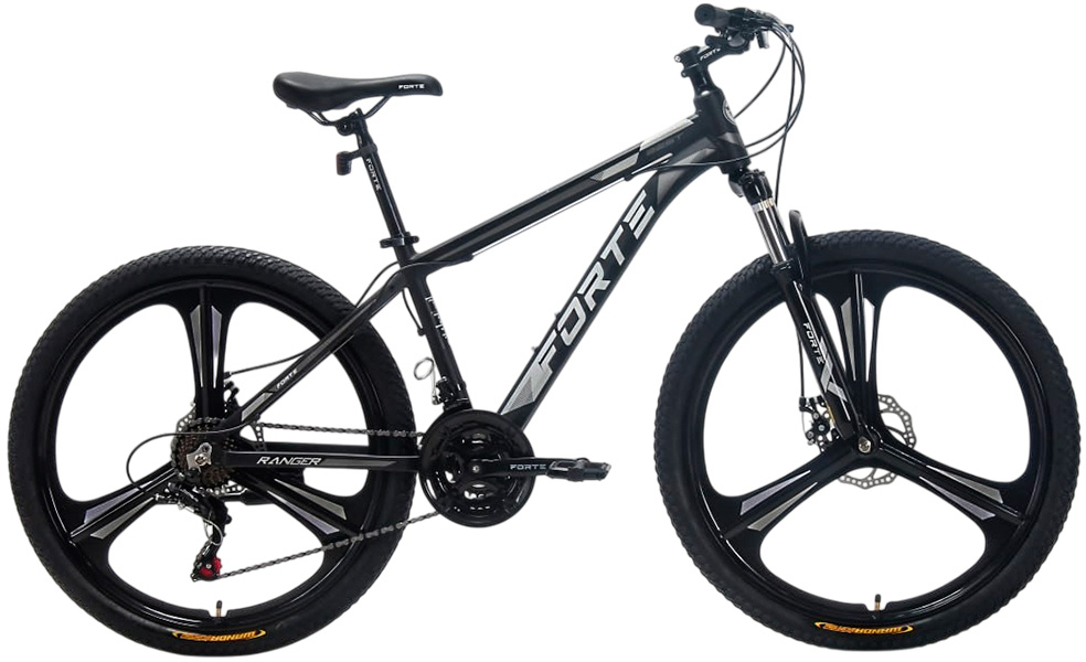 Двухколёсный велосипед Forte RANGER (26.2615-03S) Black/gray