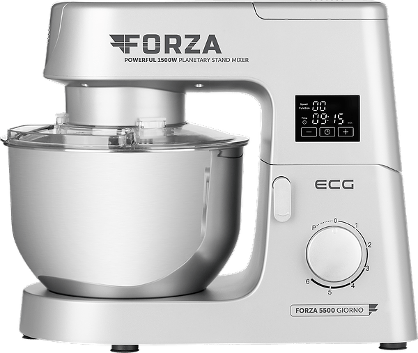 Фото - Кухонный комбайн ECG Forza 5500 Giorno Argento