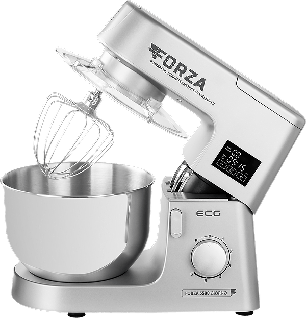 Фото - Кухонный комбайн ECG Forza 5500 Giorno Argento