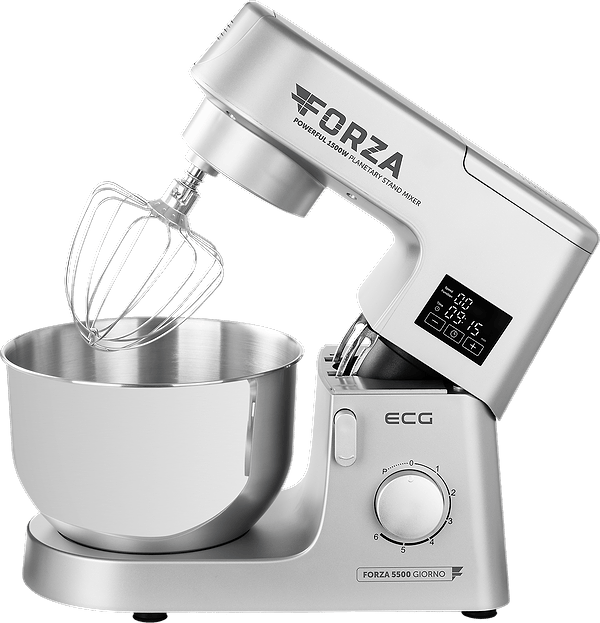 Фото - Кухонный комбайн ECG Forza 5500 Giorno Argento