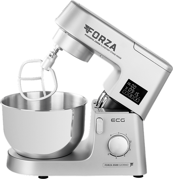 Фото - Кухонный комбайн ECG Forza 5500 Giorno Argento