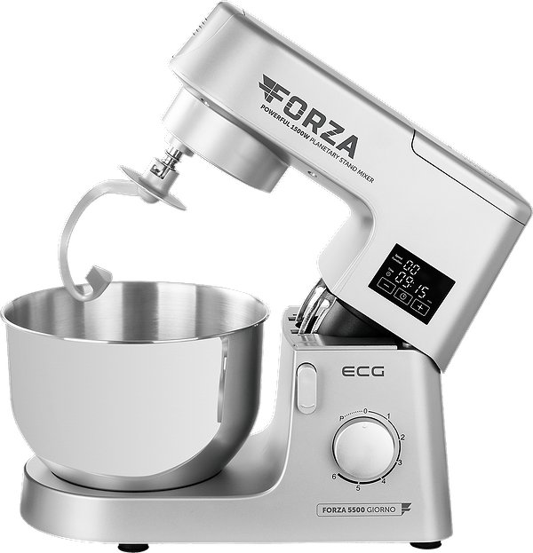 Фото - Кухонный комбайн ECG Forza 5500 Giorno Argento