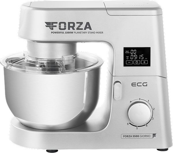 Фото - Кухонный комбайн ECG Forza 5500 Giorno Argento