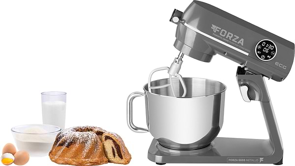 Фото - Кухонный комбайн ECG Forza 6600 Metallo Scuro