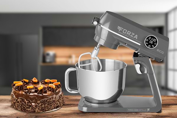 Фото - Кухонный комбайн ECG Forza 6600 Metallo Scuro