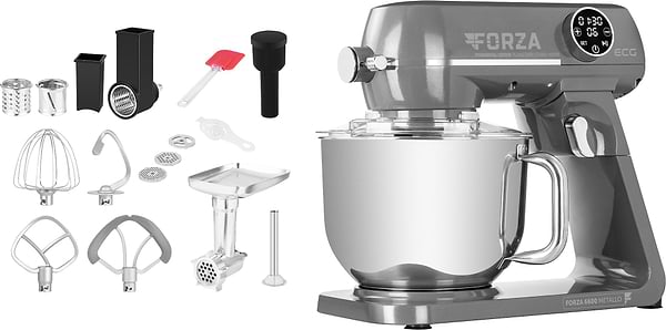 Фото - Кухонный комбайн ECG Forza 6600 Metallo Scuro