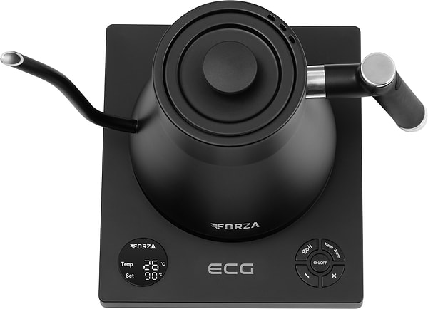 Фото - Електричний чайник ECG Forza 8000 Pour over Nero